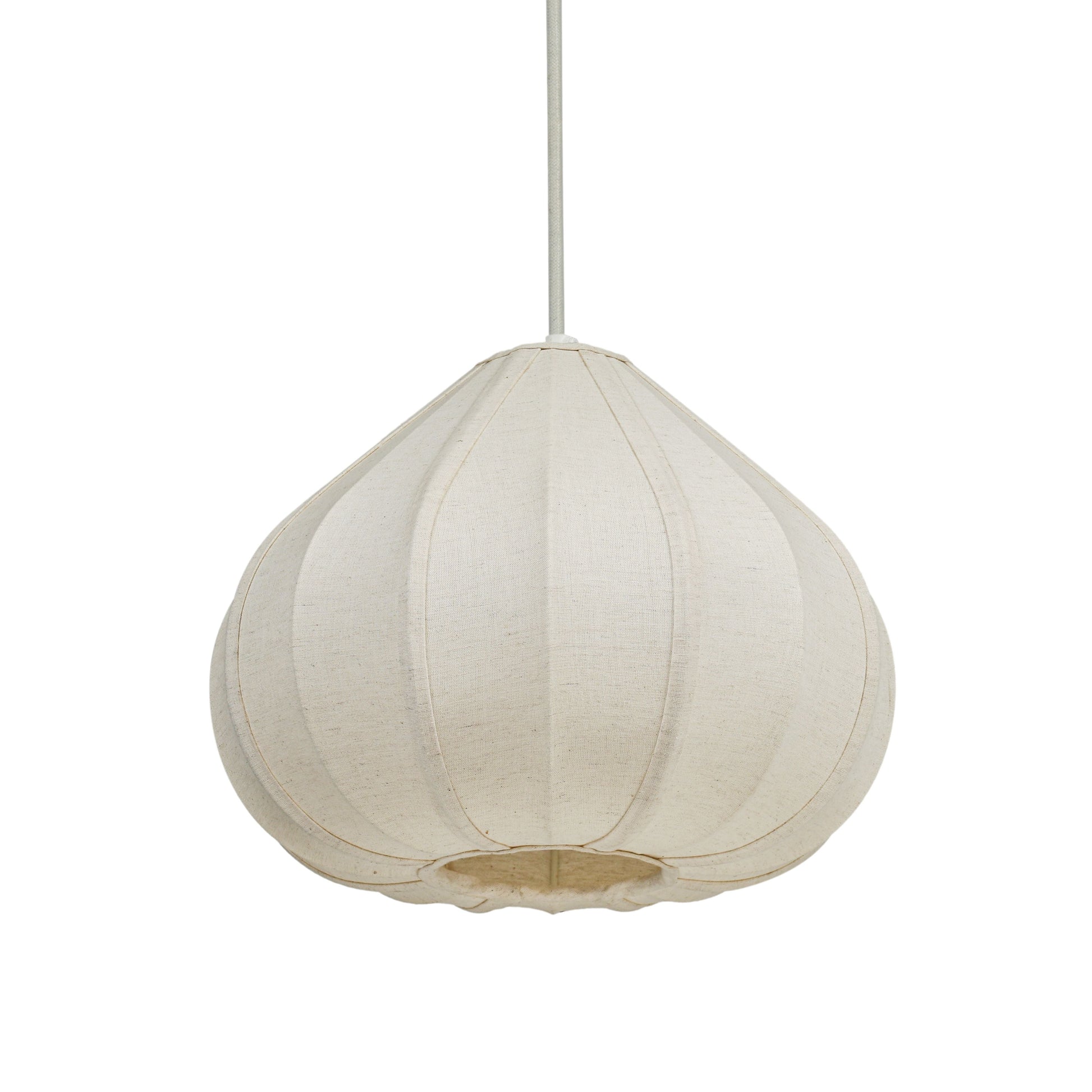 Zubeda Cotton Teardrop Pendant Lamp