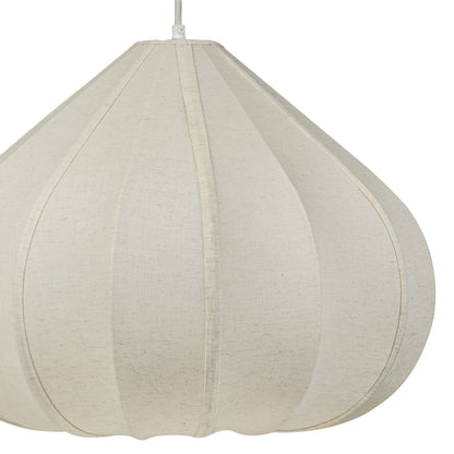 Zubeda Cotton Teardrop Pendant Lamp