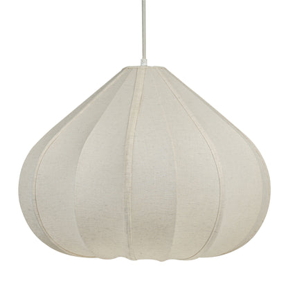 Zubeda Cotton Teardrop Pendant Lamp - Large