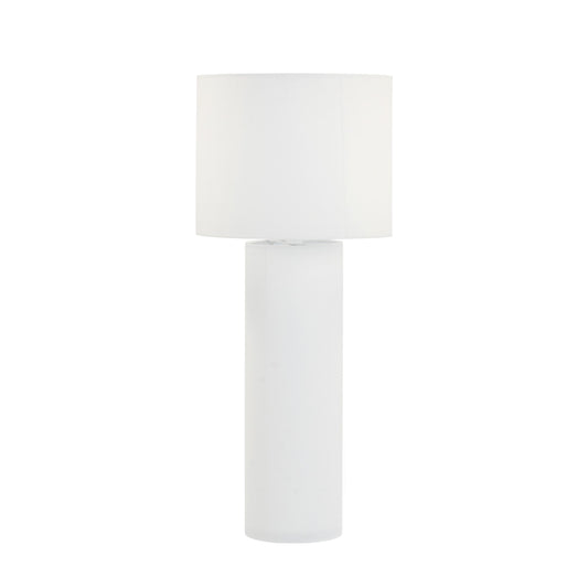 Cleopatra Cream Linen Floor Lamp - Default Variant