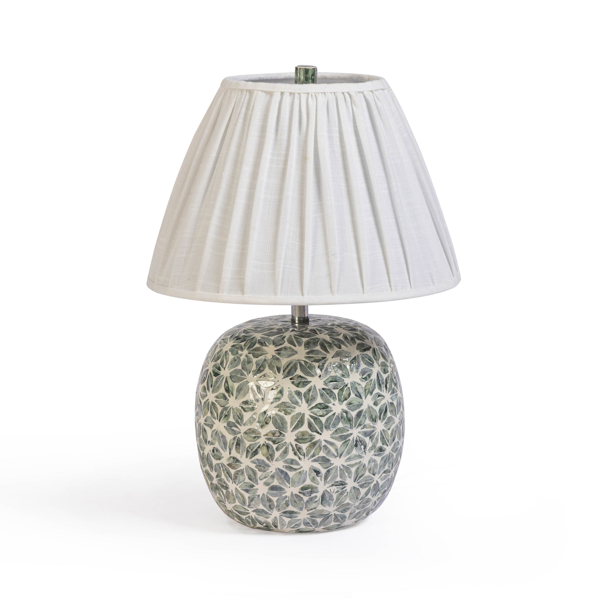 Yaya Green Capiz Shell Table Lamp - Default Variant