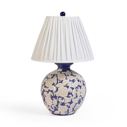 Diana Blue &amp; White Table Lamp - Default Variant