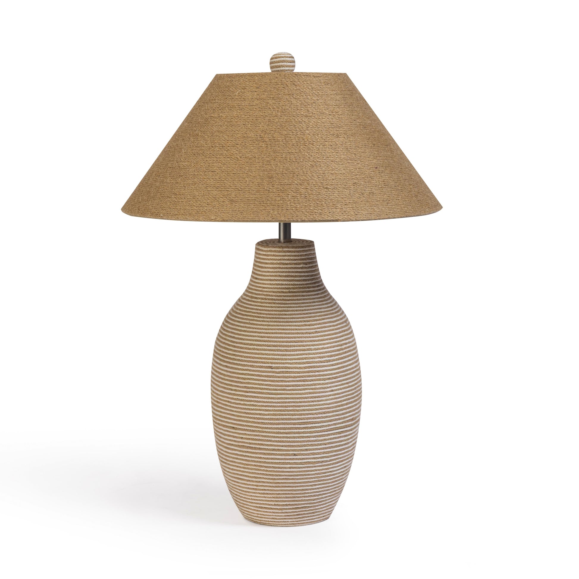 Tanga Natural Jute and Cotton Table Lamp - Default Variant