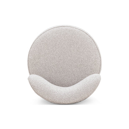 Amaya Grey Textured Performance Fabric Swivel Desk Chair