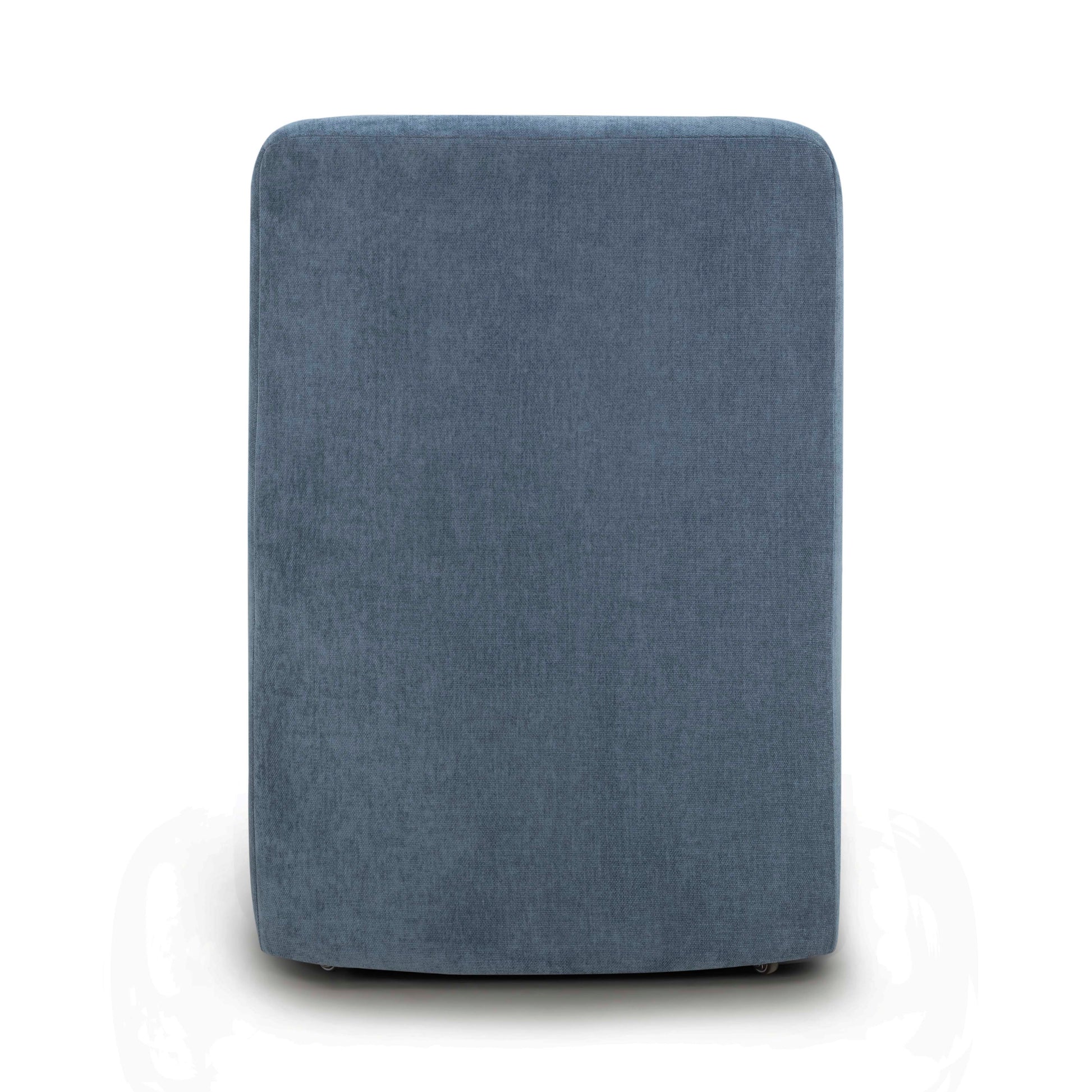 Dolce Performance Velvet Rolling Desk Chair