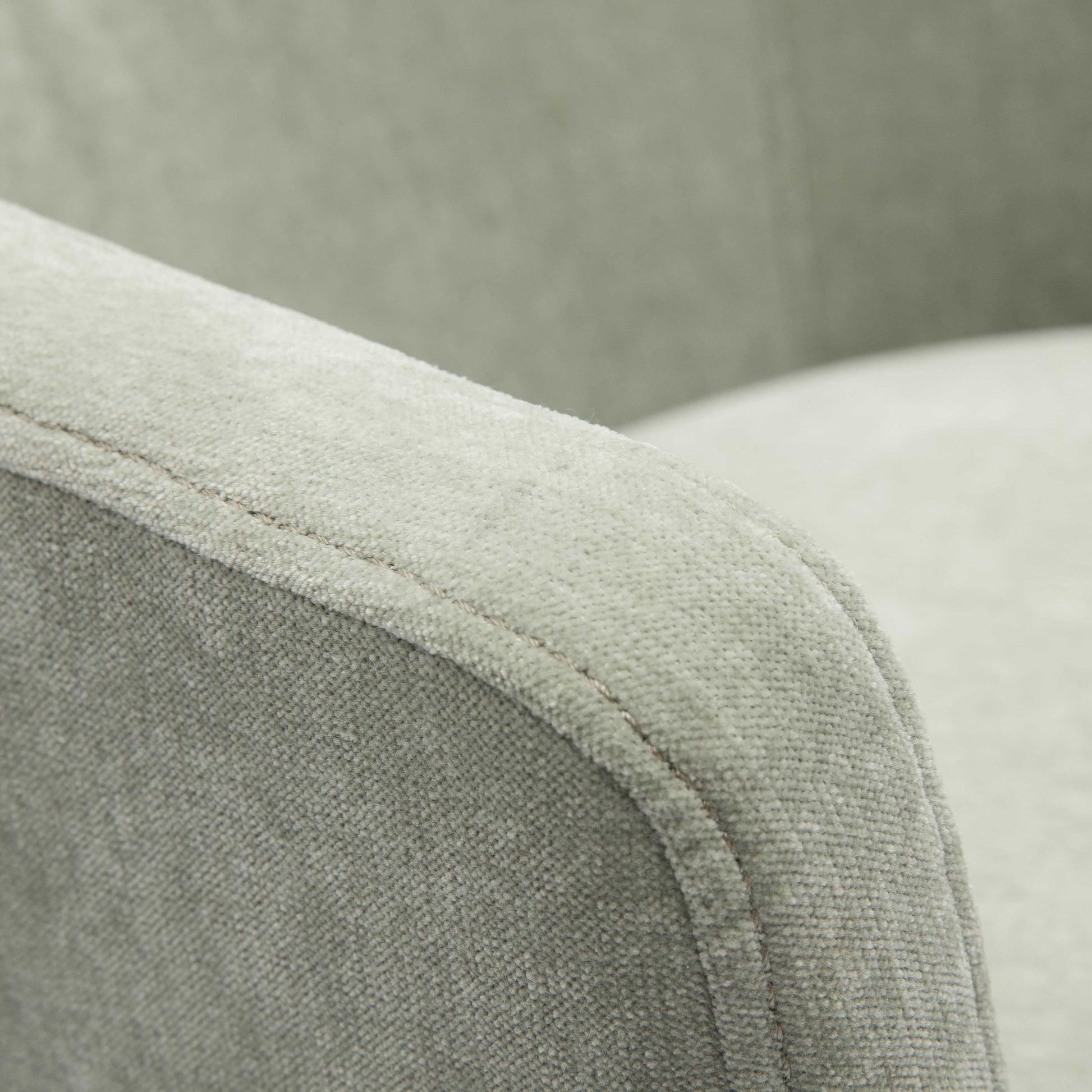 Kristen Upcycled Contract-Grade Chenille Rolling Desk Chair