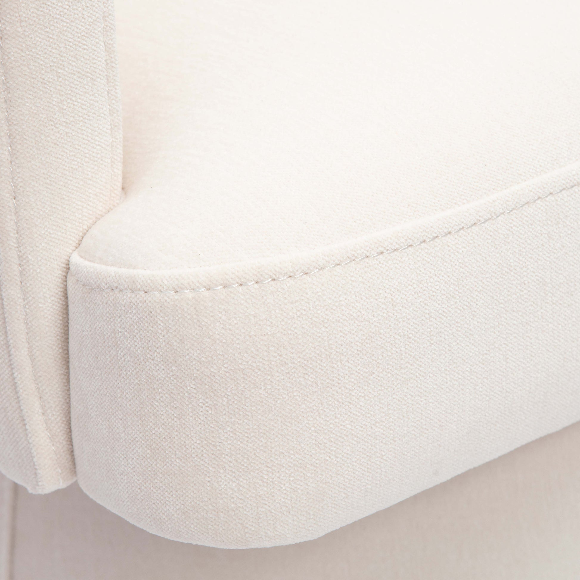 Kristen Upcycled Contract-Grade Chenille Rolling Desk Chair