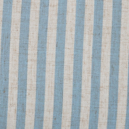 Alyssa Striped Performance Linen Rolling Desk Chair