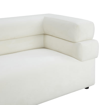 Elsa 98" Performance Fabric Sofa by Inspire Me! Home Decor
