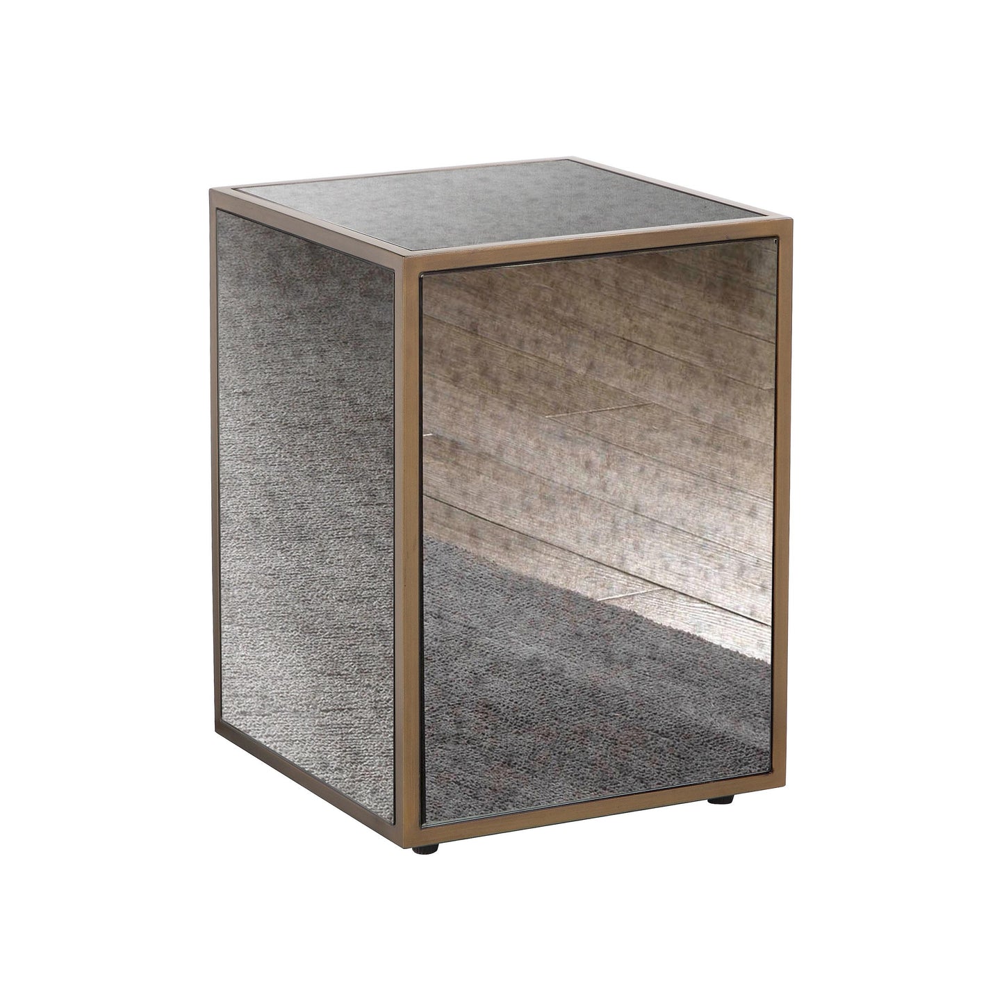 Lana Mirrored Side Table by Inspire Me! Home Decor - Default Variant