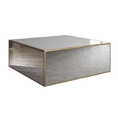 Lana Mirrored Coffee Table by Inspire Me! Home Decor (43"-48") - Large