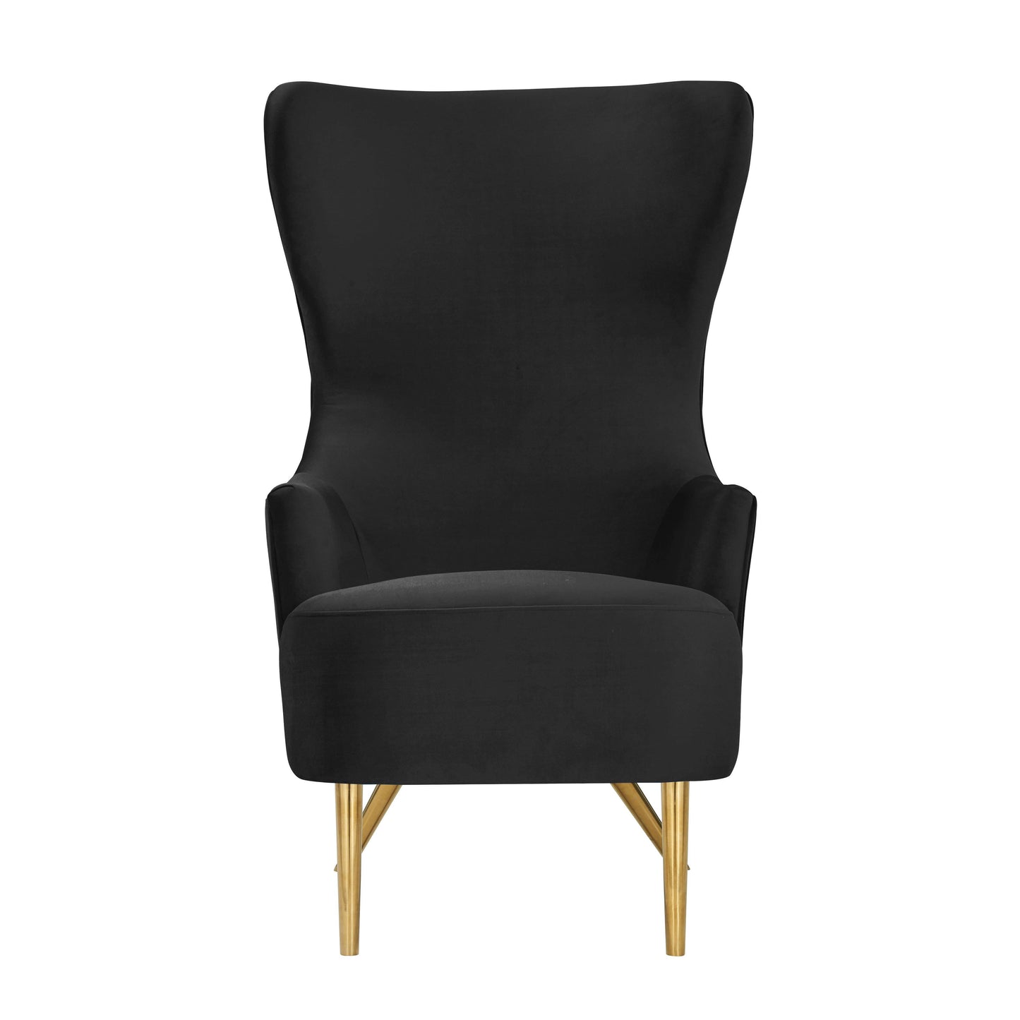 Julia Performance Velvet Wingback Accent Chair by Inspire Me! Home Decor