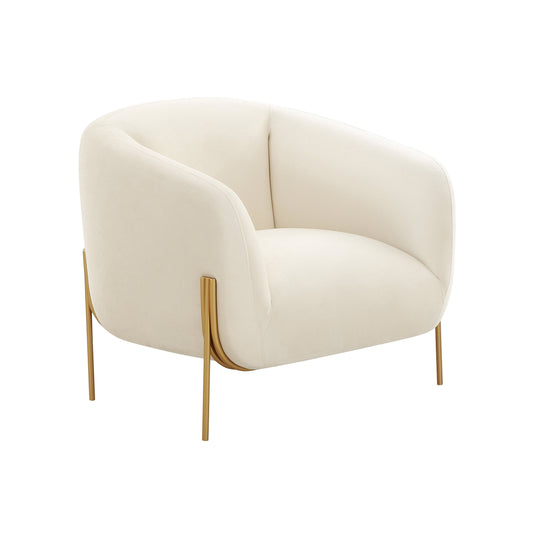 Kandra Performance Velvet Accent Chair by Inspire Me! Home Decor