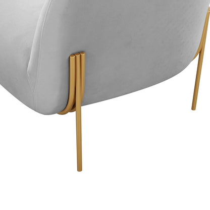 Kandra Performance Velvet Accent Chair by Inspire Me! Home Decor