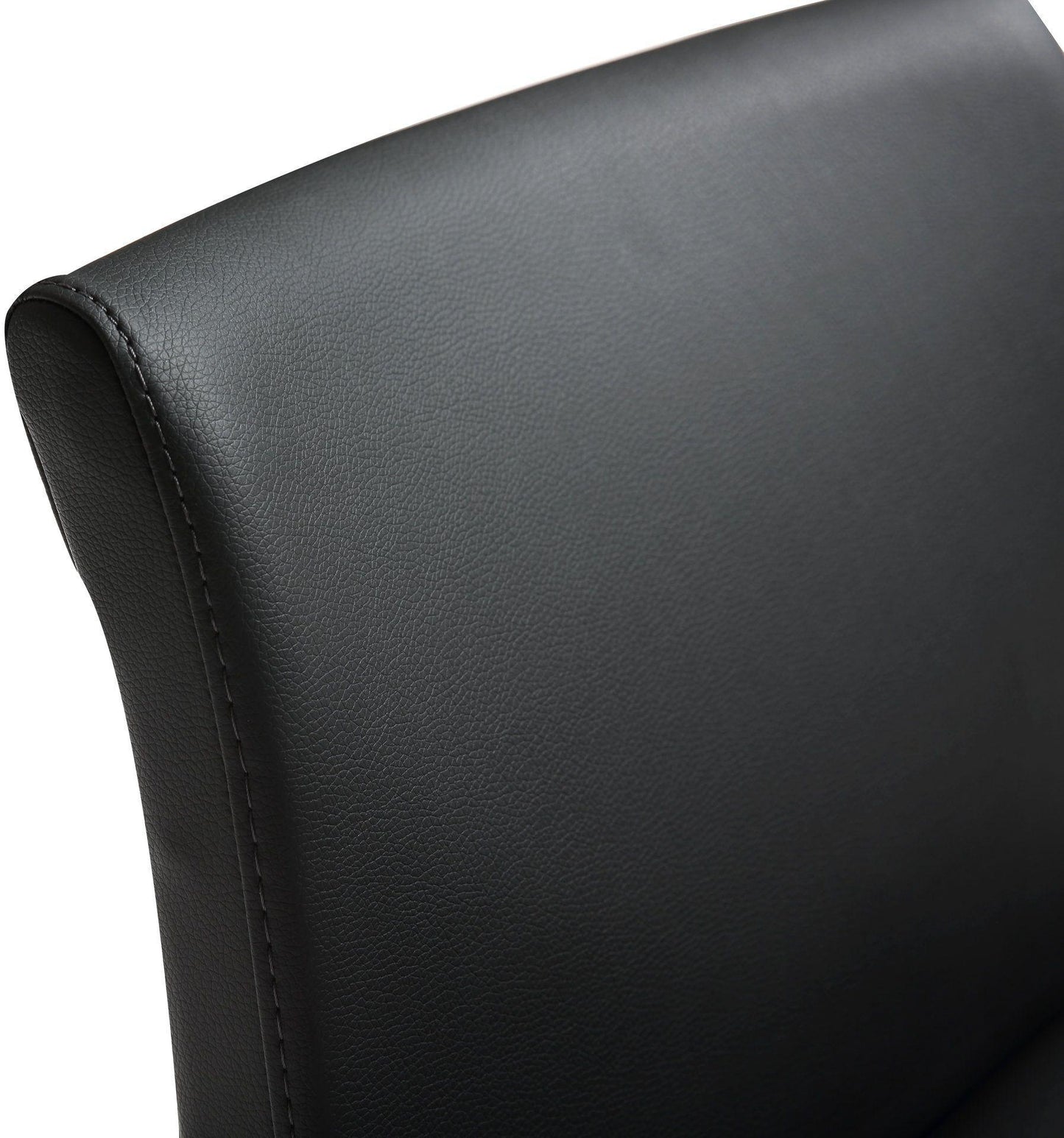 Denmark Performance Vegan Leather Stool with Gold Base - Set of 2