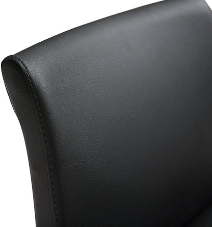 Denmark Performance Vegan Leather Stool with Gold Base - Set of 2