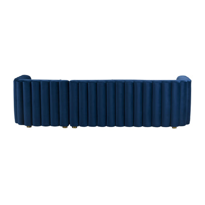 Callie 2-Piece Performance Velvet L-Shaped Sectional