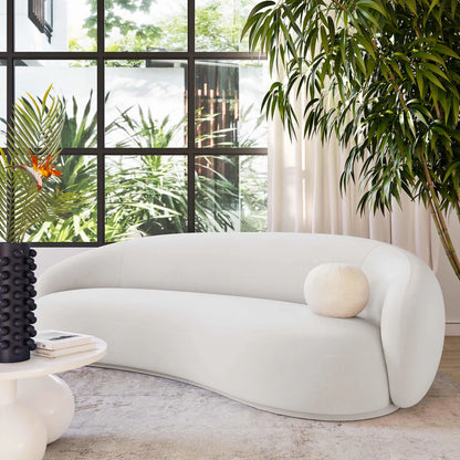 Kendall 90" Velvet Sofa