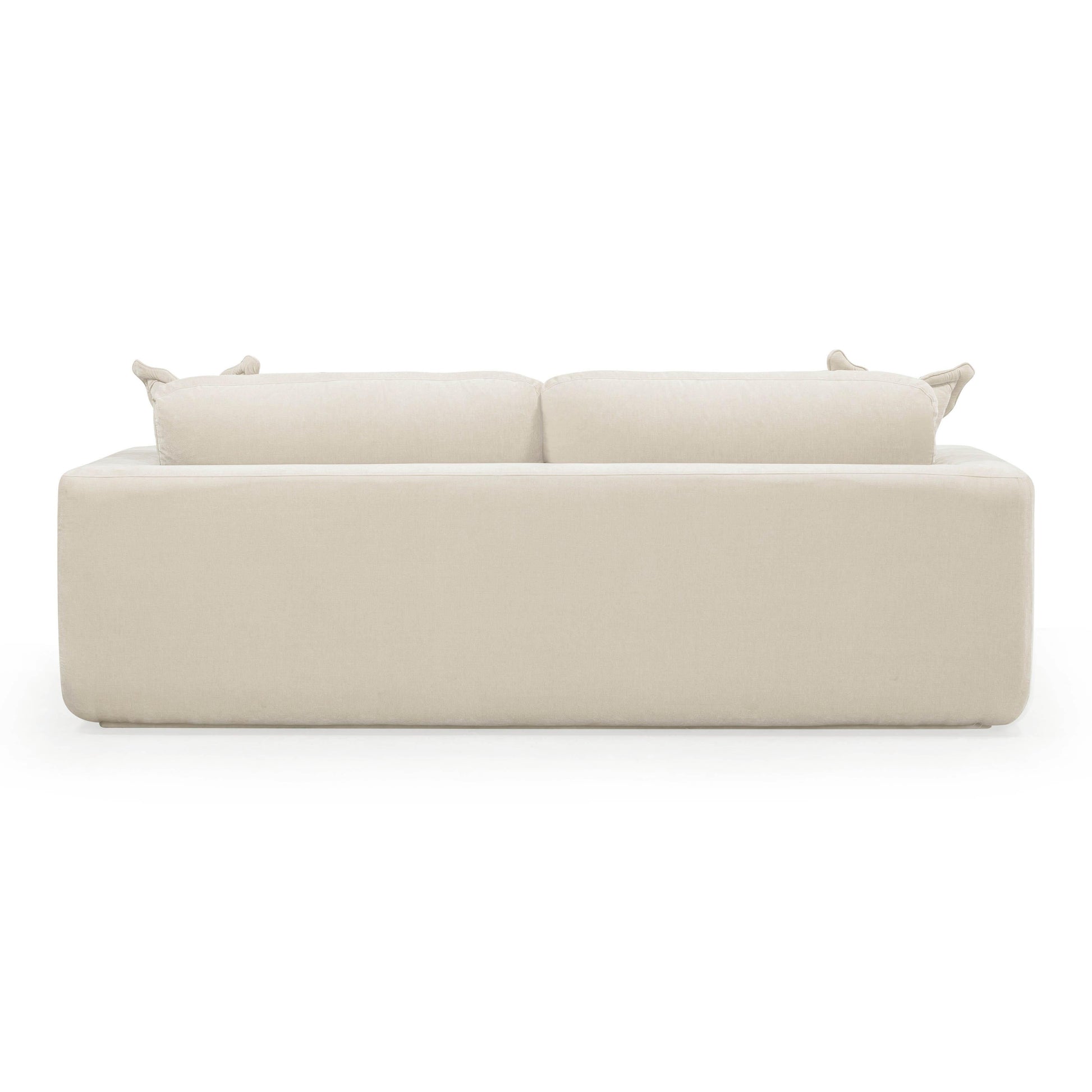 Miri 90.5" Upcycled Contract-Grade Washed Velvet Sofa