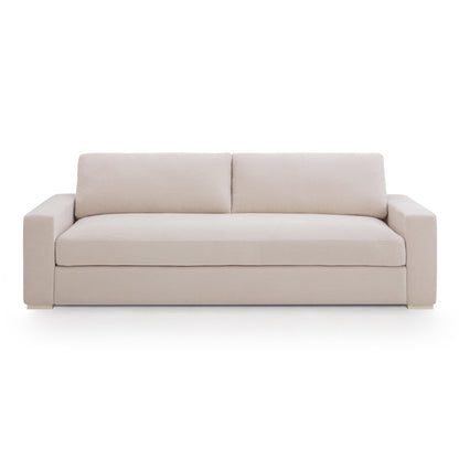 Beckham 96" Performance Chenille Sofa - Cream