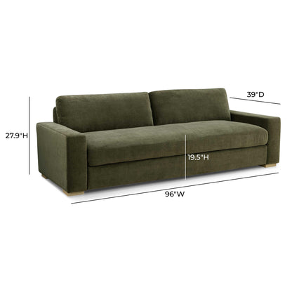 Beckham 96" Upcycled Performance Chenille Sofa
