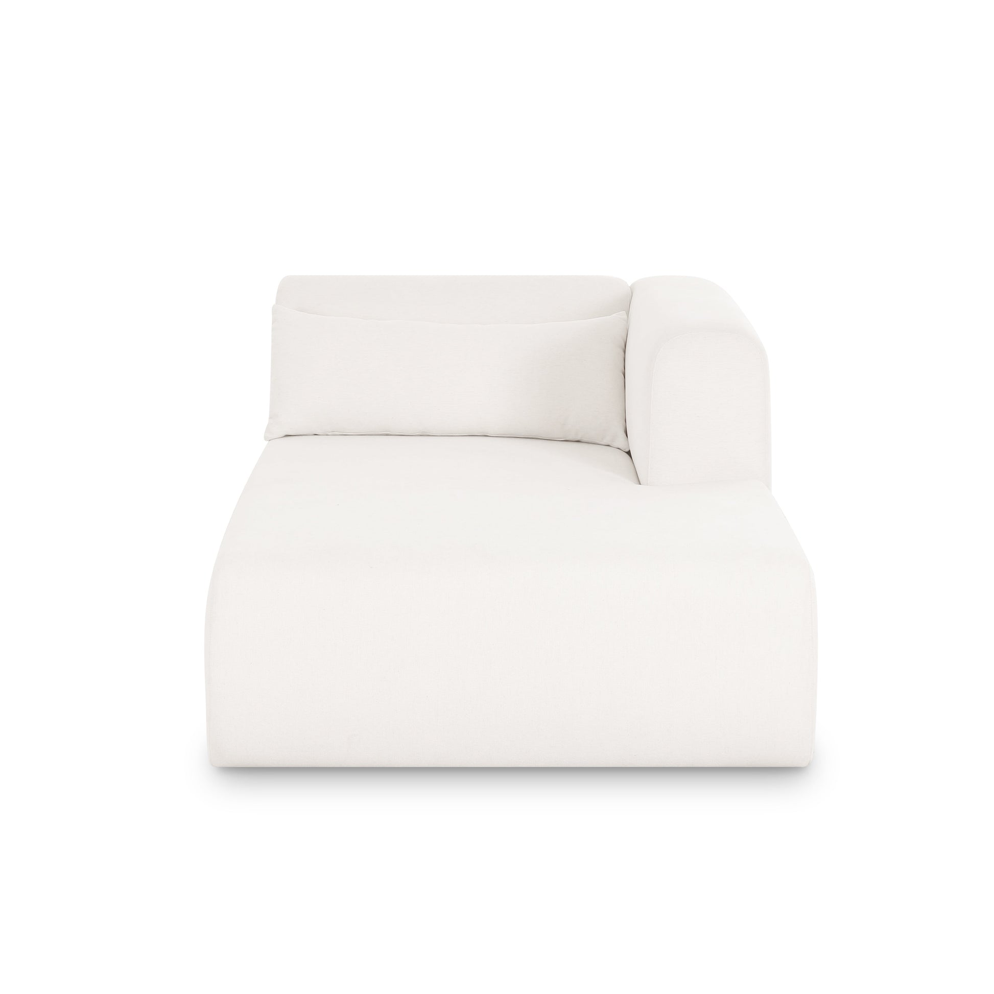 Tarra Cream Performance Chenille Modular Chaise