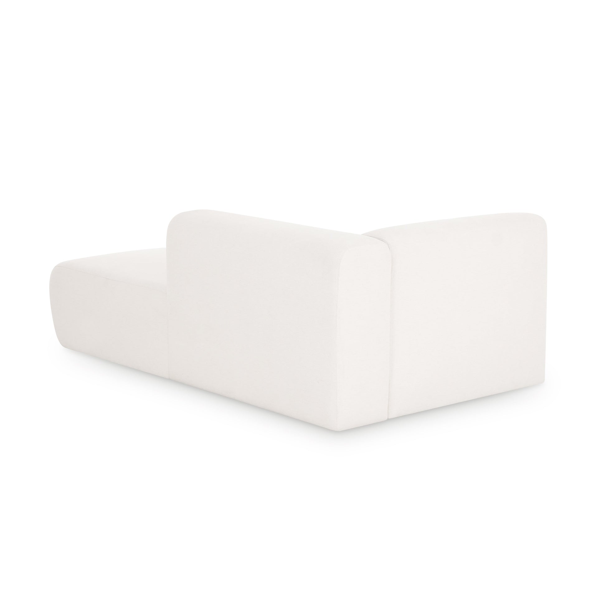 Tarra Cream Performance Chenille Modular Chaise
