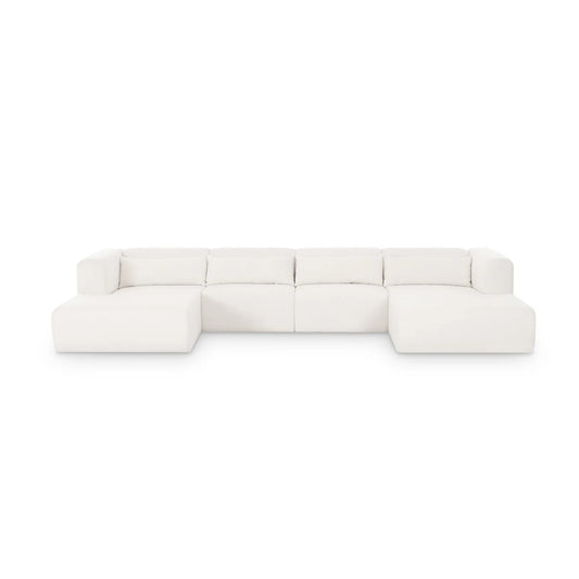 Tarra U-Shape Sectional Sofa | Chenille