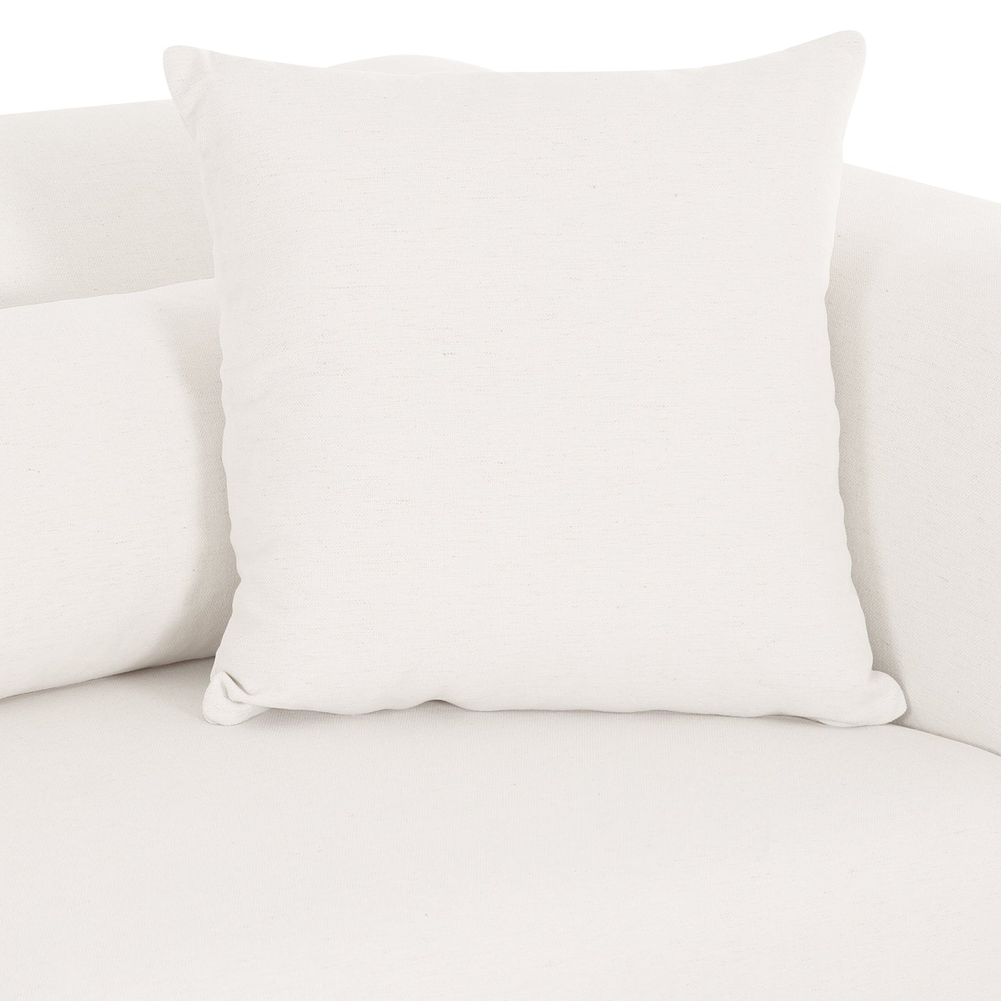 Tarra Cream Performance Chenille Modular Corner Chair