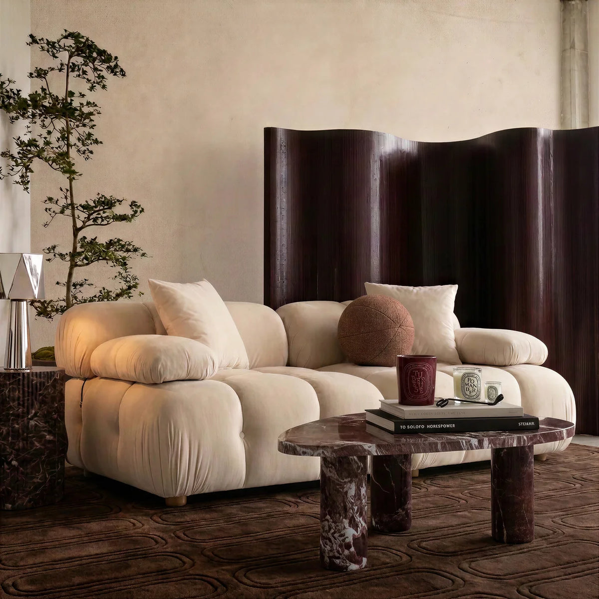 Calliope 79" Modular Loveseat