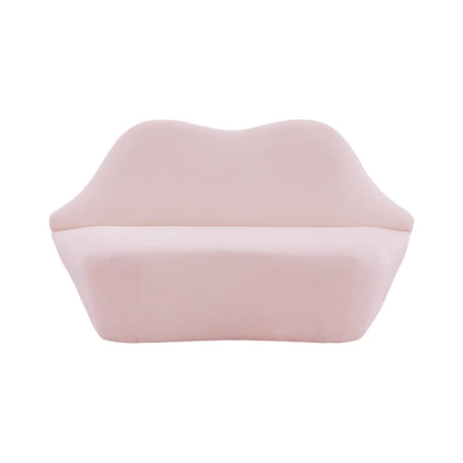 Lips 68" Performance Velvet Settee