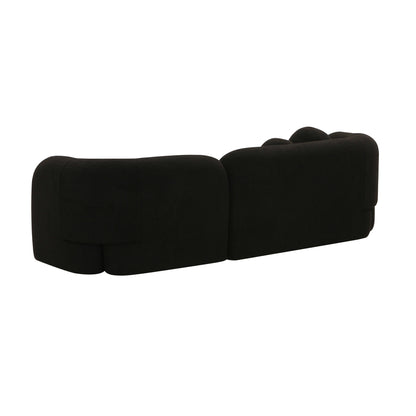 Amelie 91" Contract-Grade Faux Fur Sofa