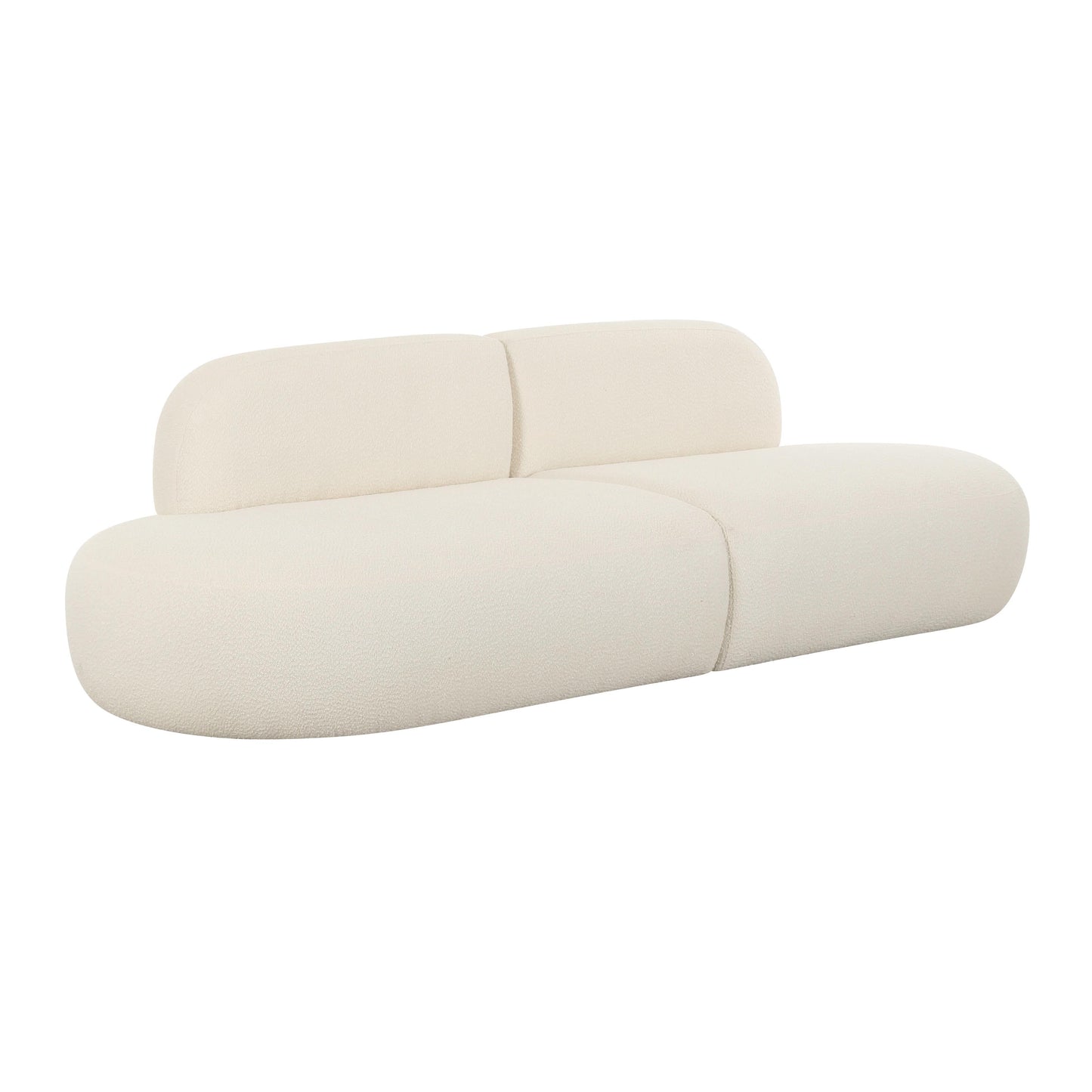 Broohah 94" Performance Fabric Sofa - Cream