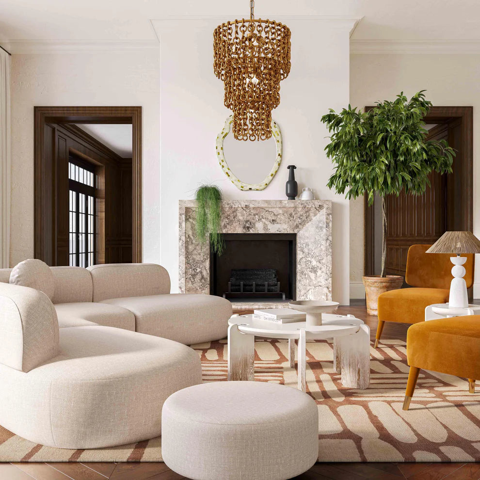 Broohah Upholstered Sectional - Beige