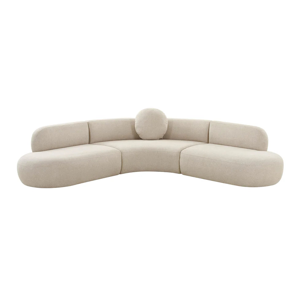 Broohah Upholstered Sectional - Beige