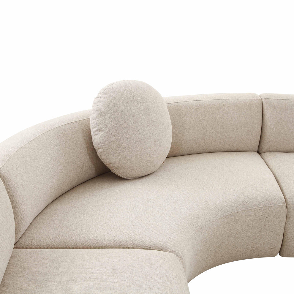 Broohah Upholstered Sectional - Beige