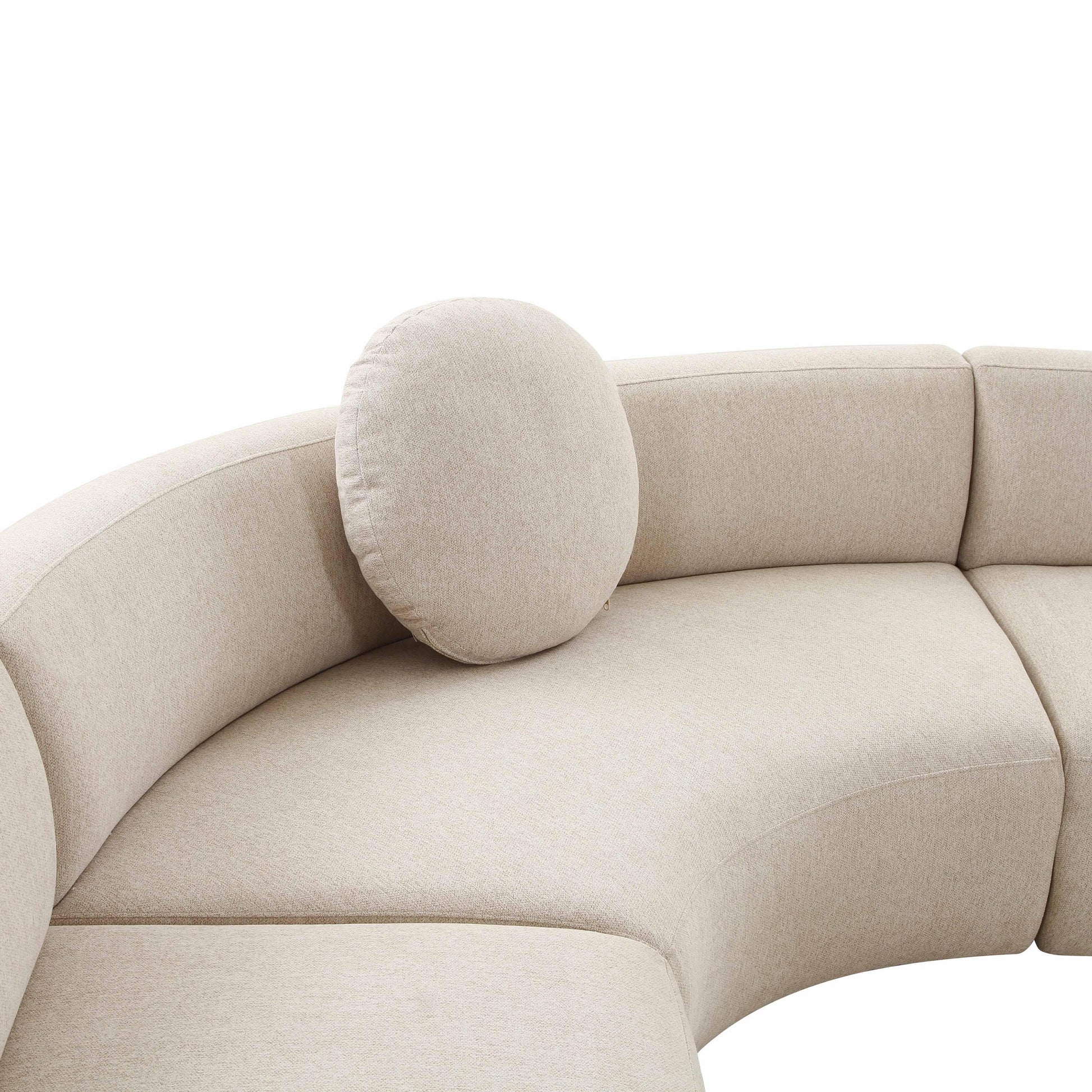 Broohah 3-Piece Performance Fabric L-Shaped Sectional