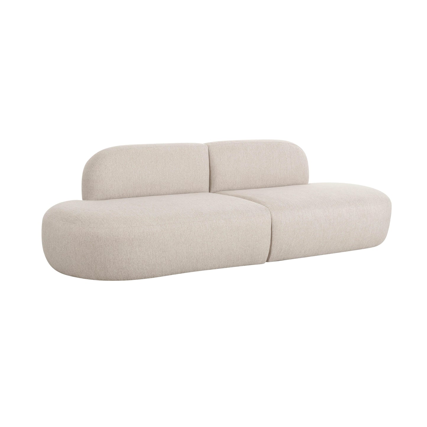 Broohah 94" Performance Fabric Sofa - Beige
