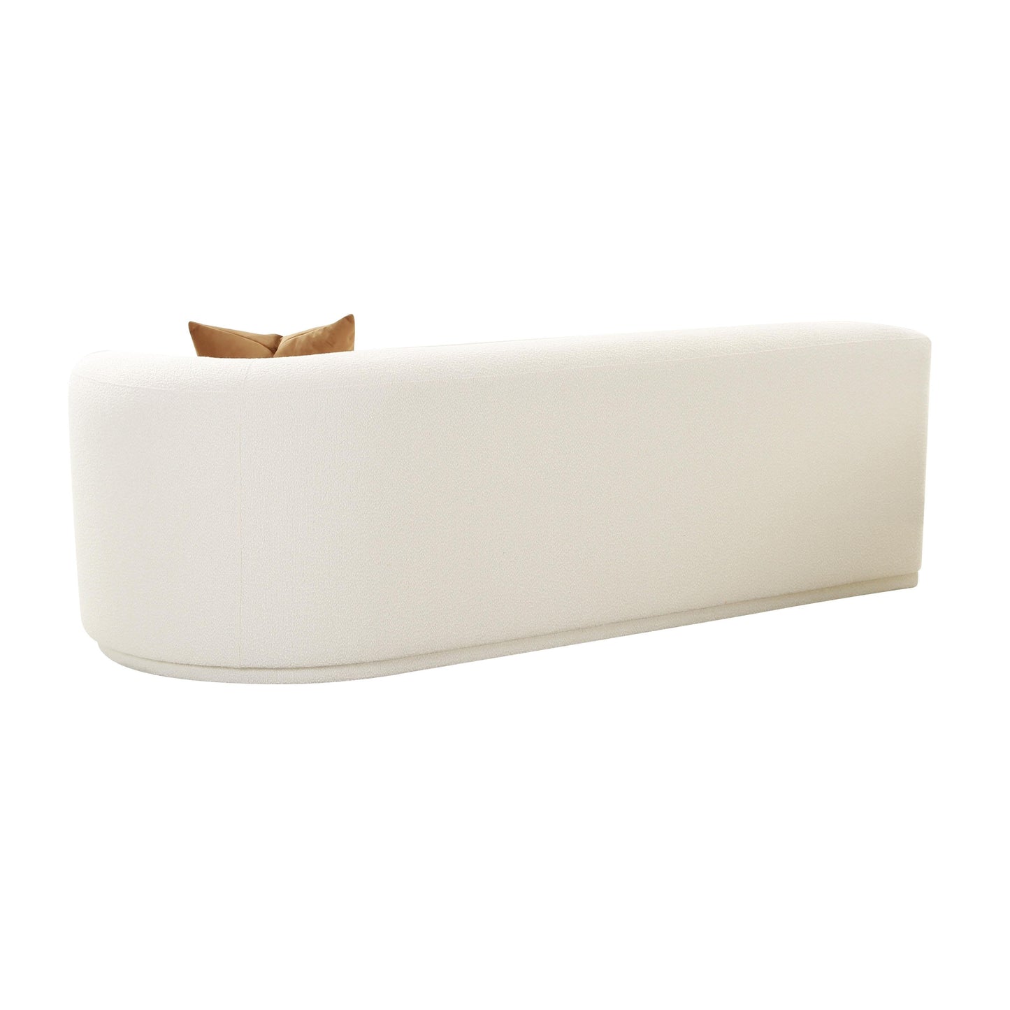 Fickle 82.5" Cream Performance Boucle Modular Loveseat
