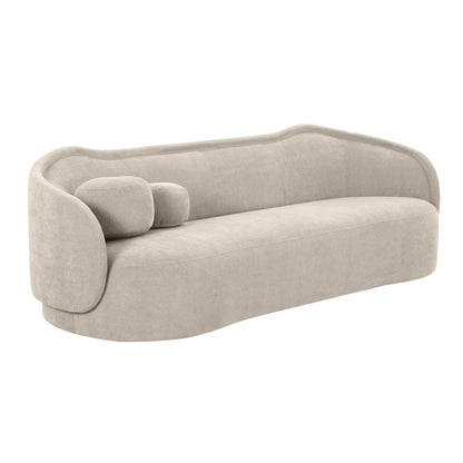 Circe 92.5" Performance Textured Velvet Sofa