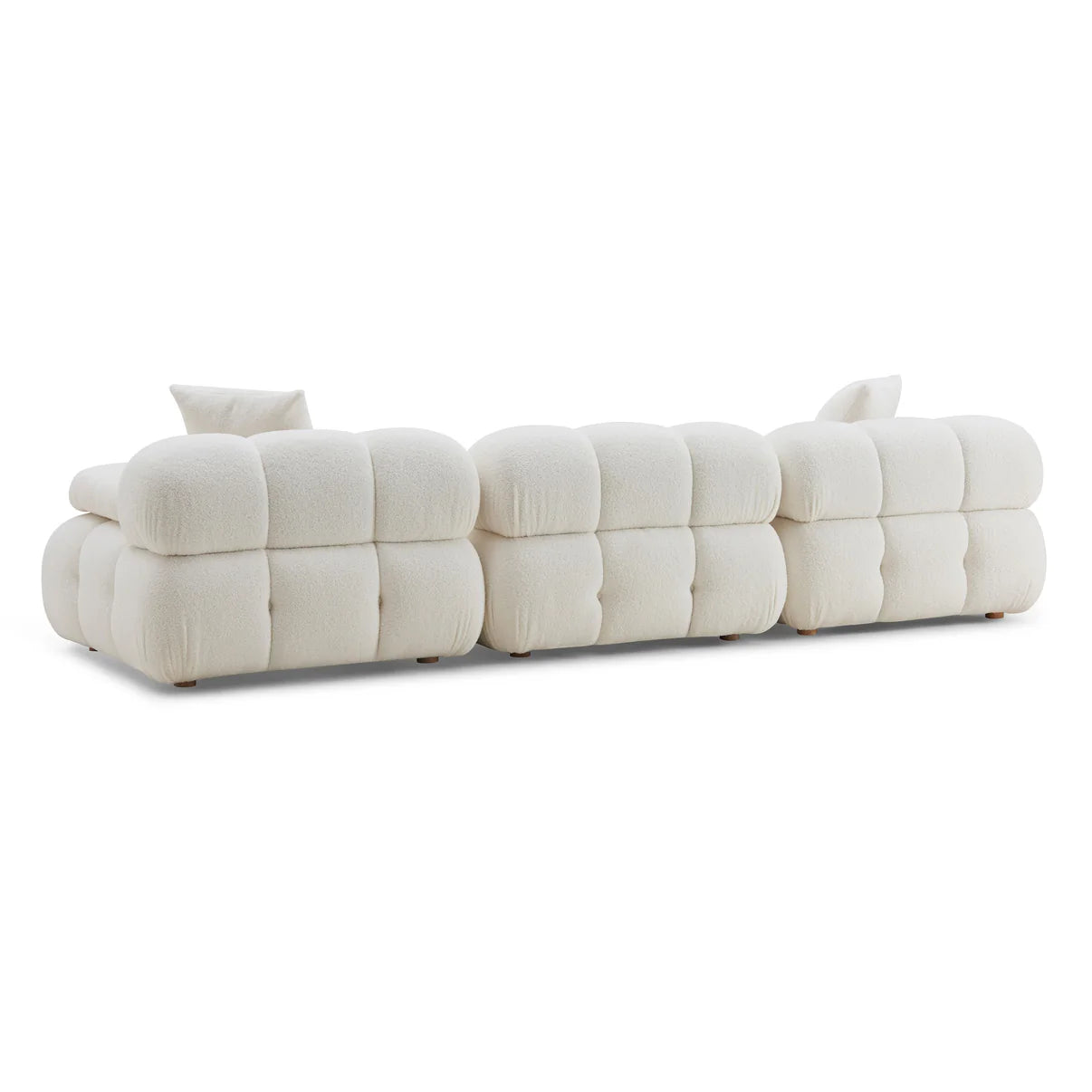 Calliope 118" Performance Vegan Shearling Modular Sofa