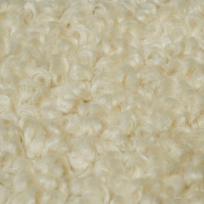 Leonie 84" Beige Faux Shearling Sofa