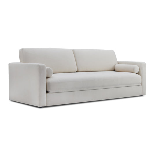 Ryan 91" Cream Upcycled Performance Linen Sleeper Sofa - Default Variant