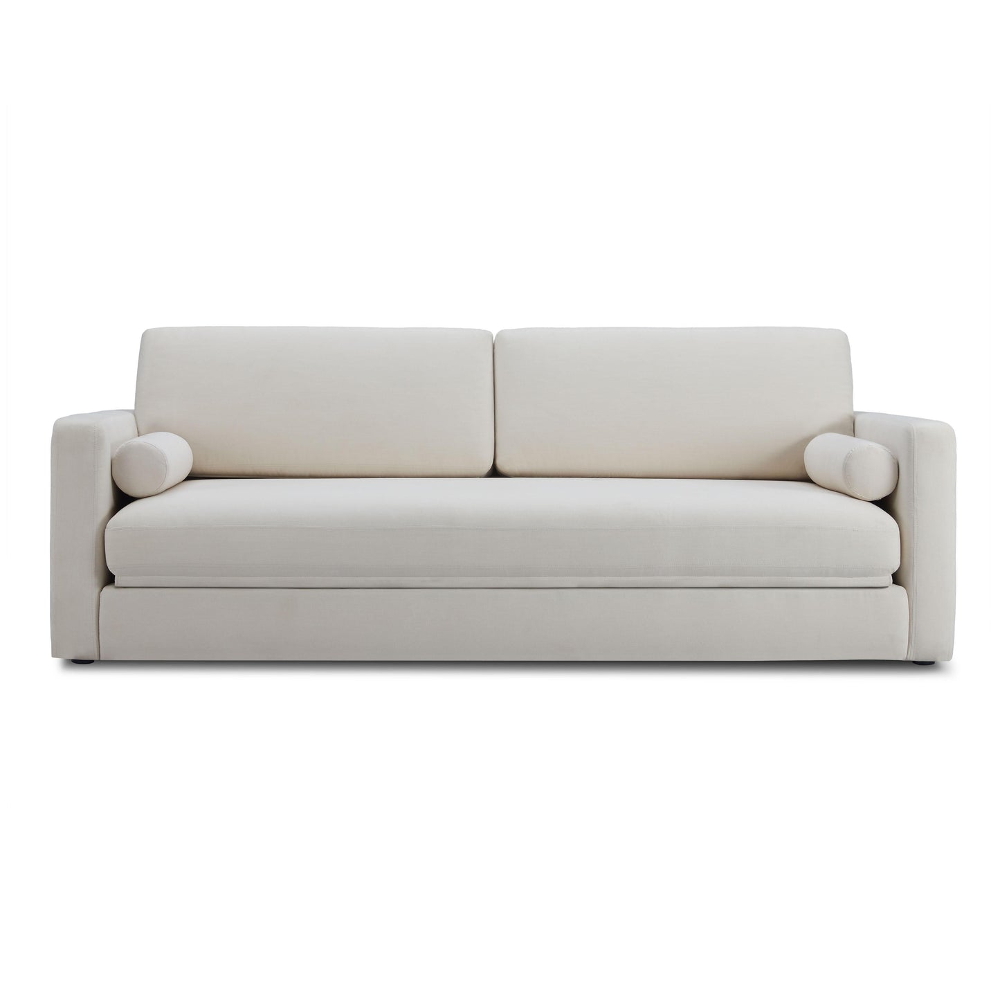 Ryan 91" Cream Upcycled Performance Linen Sleeper Sofa