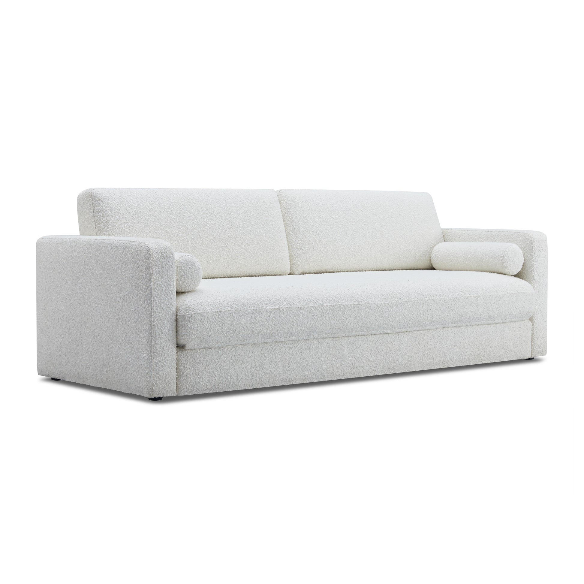 Ryan 91" Performance Boucle Sleeper Sofa - Cream