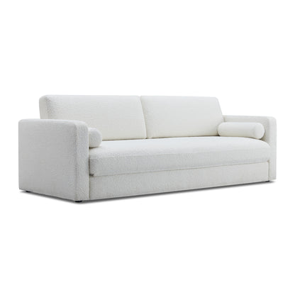 Ryan 91" Performance Boucle Sleeper Sofa - Cream