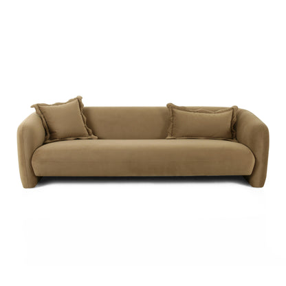 Lou 91" Performance Velvet Sofa