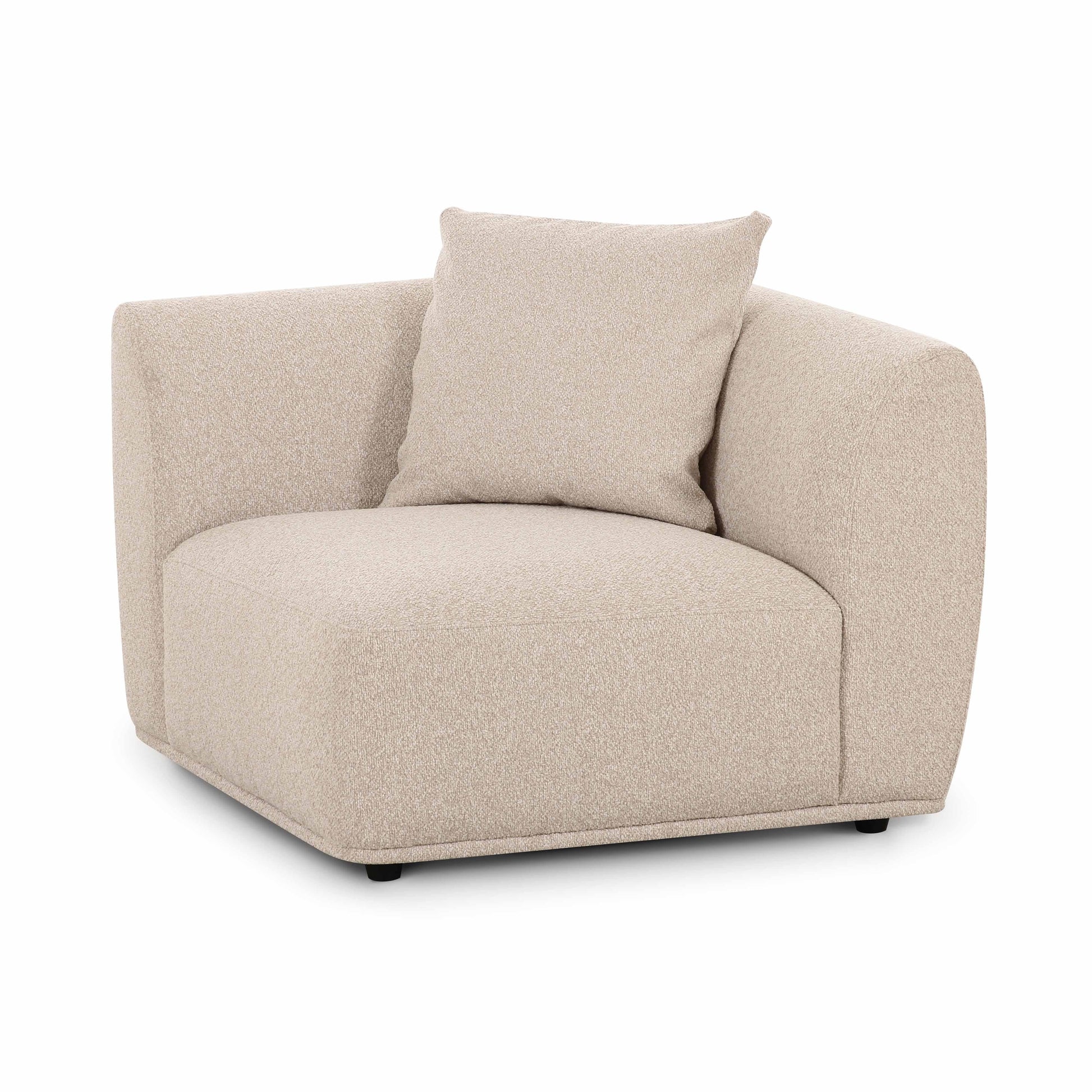 Sylvie Cream Performance Boucle Corner Chair - Default Variant