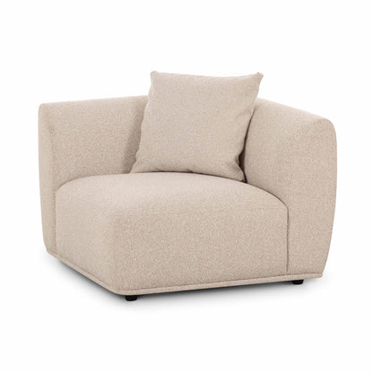 Sylvie Cream Performance Boucle Corner Chair - Default Variant