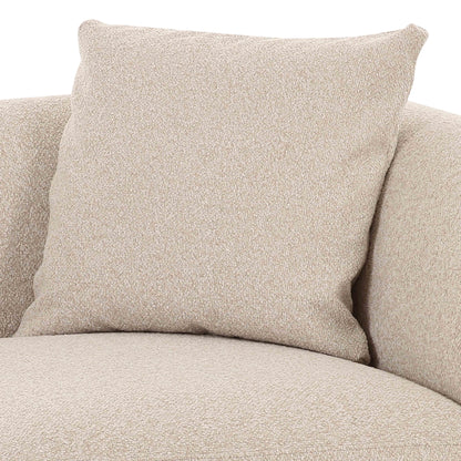 Sylvie Cream Performance Boucle Corner Chair